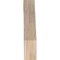 Ekena Millwork 3 1/2"W x 14"D x 18"H Balboa Smooth Knee Brace, Douglas Fir BRC04X14X18BOA00SDF - alternate 2